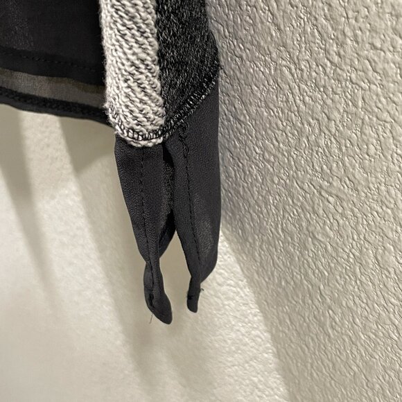 (NWT) STYLE & CO "Relaxed Chic", Textured Knit Top, French Terry, Gray - XL - Picture 7 of 10